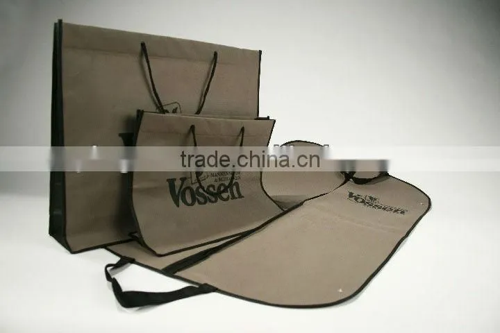 Wholesale Customized Foldable Suit Cover,non woven Garment Bag,Non-woven Suit Bag