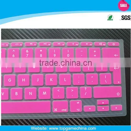 Green recycled laptop silicone protector skins For Macbook air 13" 15"