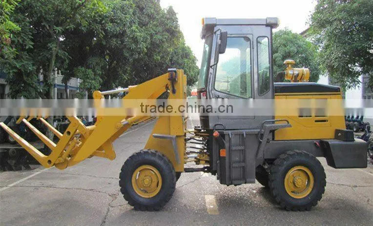 1000kg capacity sugarcane grab loader