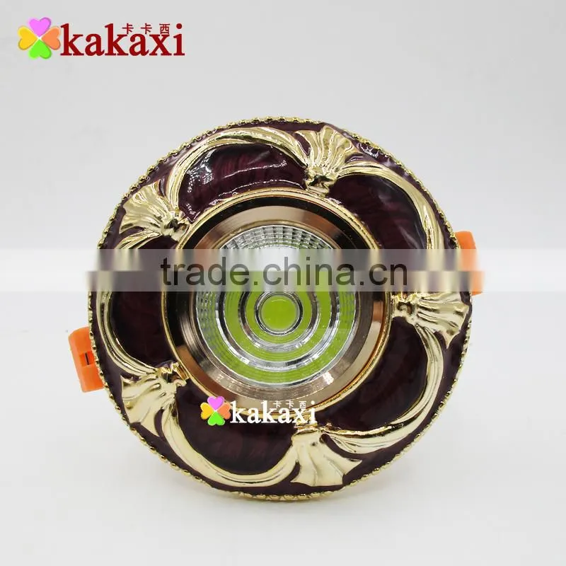 European Pop LED Ceiling Lamp COB 3W 5w Spotlights Resin + Aluminum LED Downlight