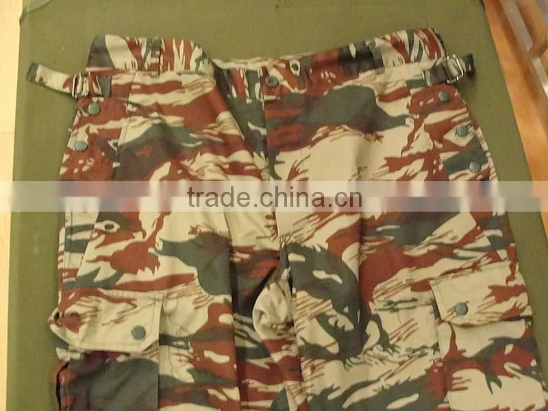 France Camouflage BDU Military Uniform