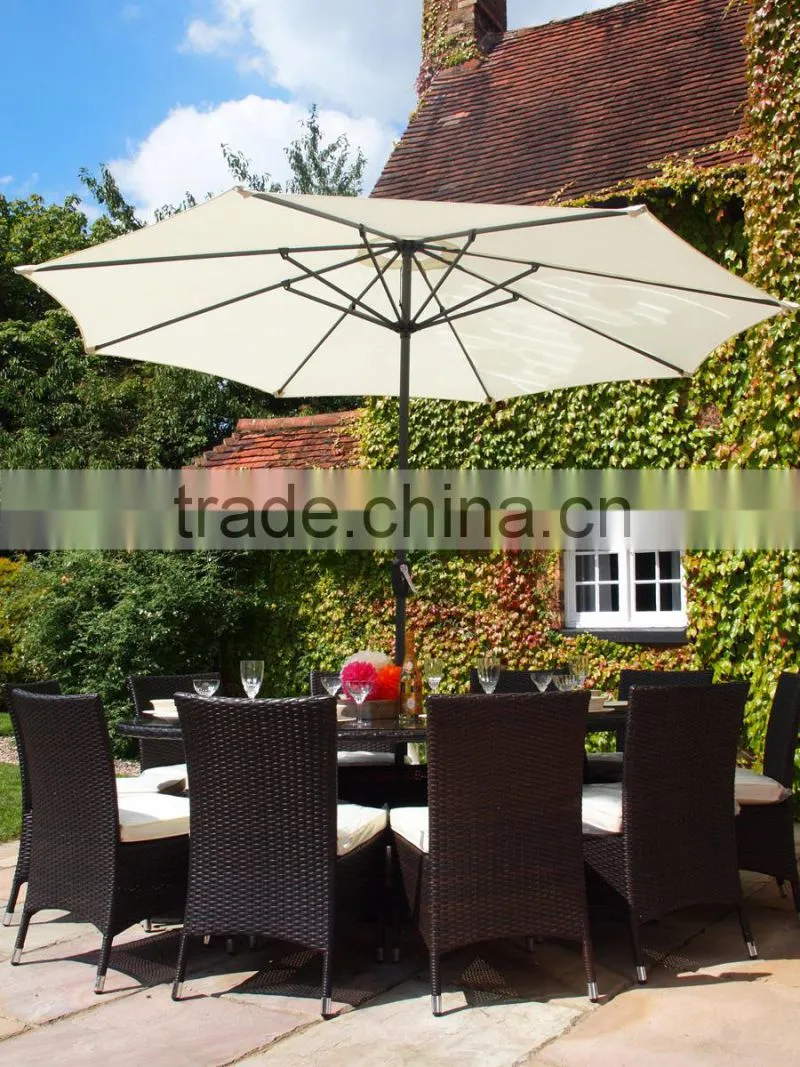PE rattan outdoor furniture dining table and chair (DH-N9075)