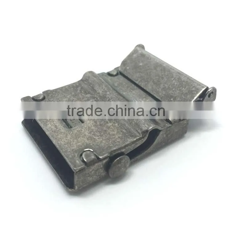Wholesale Cowboy Men Genuine Leather Belt Accessories Automatic Belt Buckle