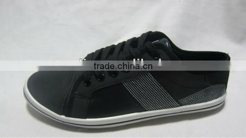 2013 new mens fashion casual shoes with PU upper & PVC outsole shoes for men in stock