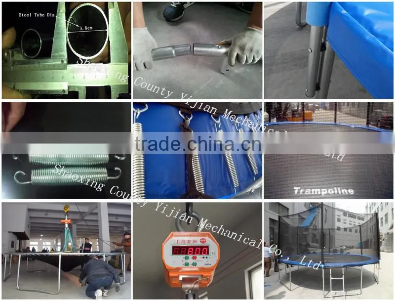 Olympic Gymnastic Equipment Bungee Trampoline Fitness Bed