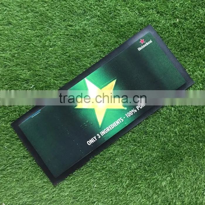 SMETA factory knitted bar runner table beer mat