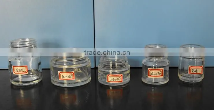 clear skin creambottle,glass bottle, China products, eye cream