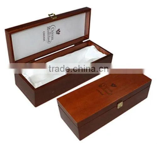 Top grade wooden gift boxes for wine bottles