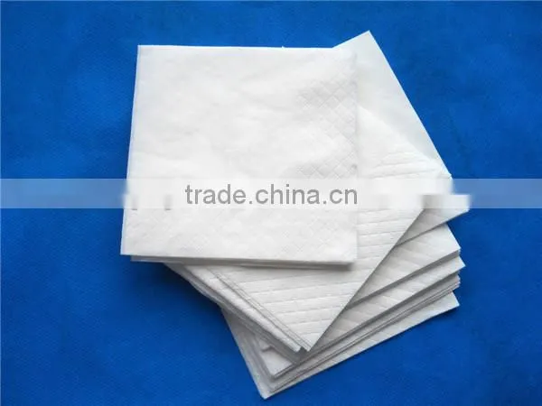 100% Virgin Wood Pulp Bag White Paper Napkin