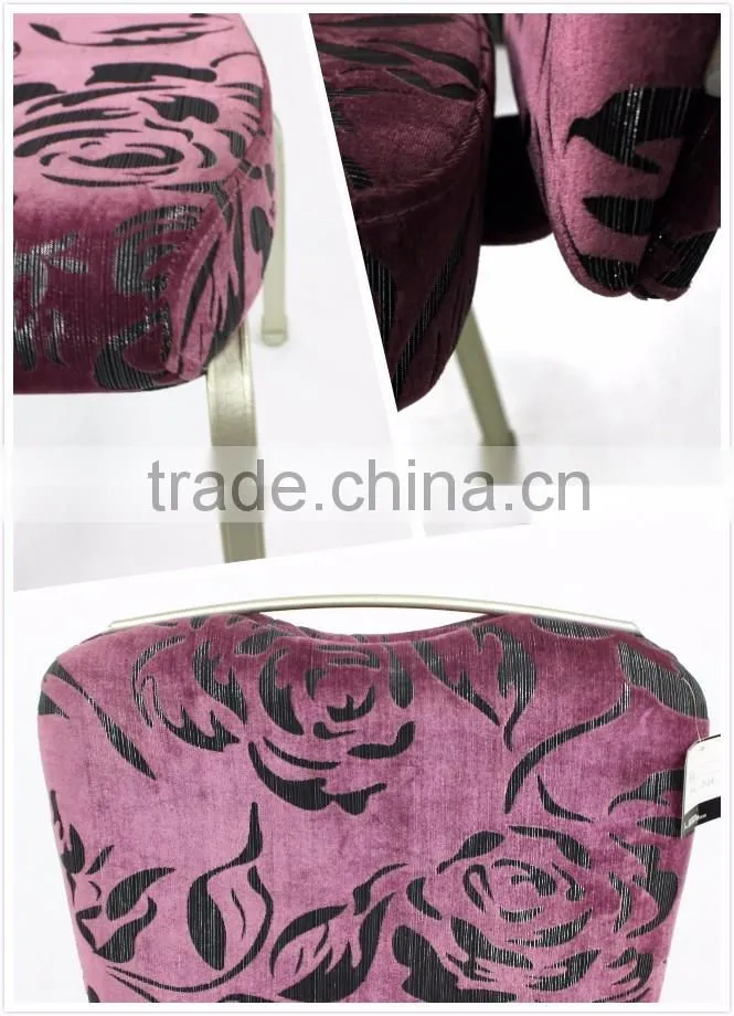 Elaborate design sway banquet chair
