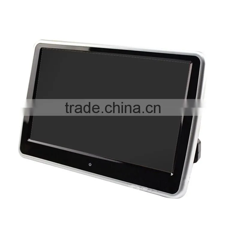 Chelong new 10.1inch headrest DVD player with touch screen/ button with bracket hanging behind of front seat