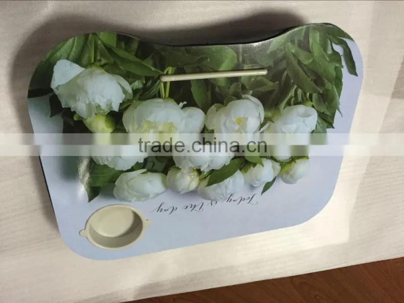 New 2016 Hot selling beautiful flowers computer Desk with soft cushion wholesale lowest price