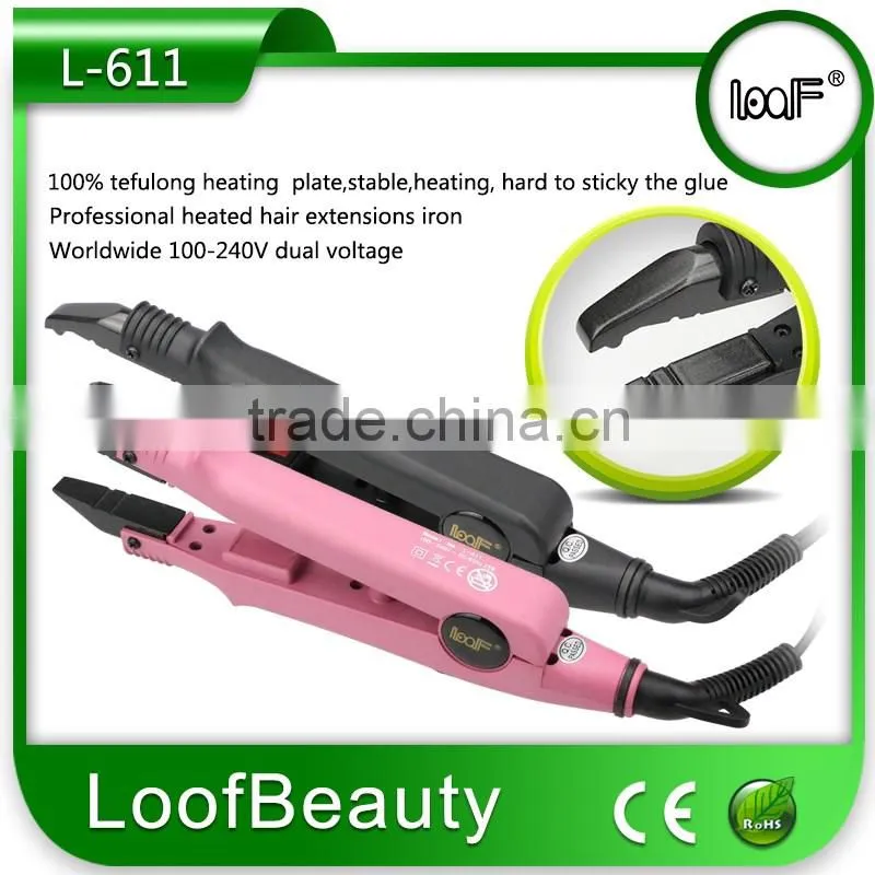 mini heated hair extensions iron