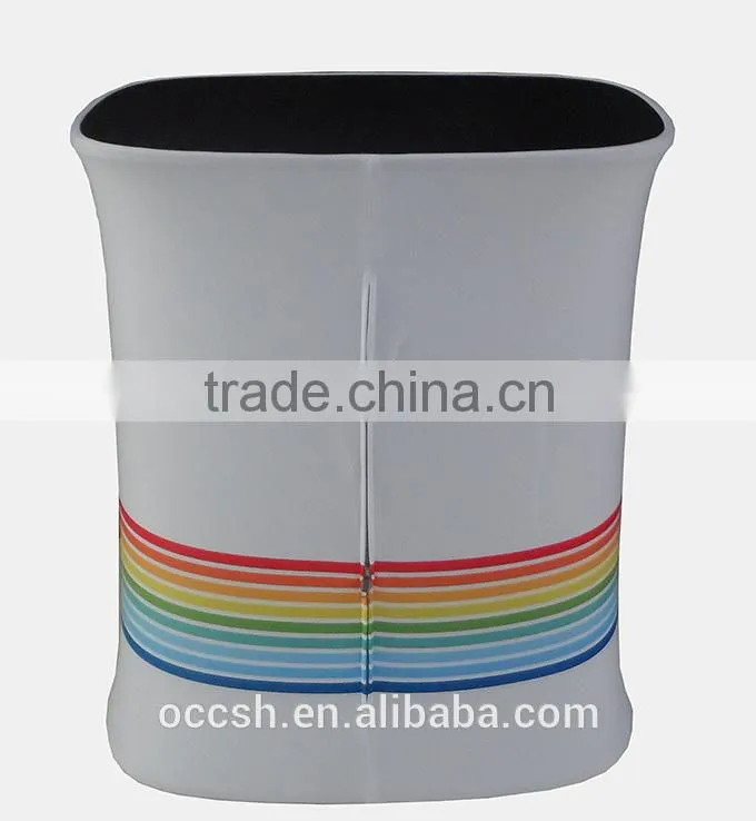 Square Promotion Table Tension Fabric Display Counter Supermarket Use Exhibition Promotion Desk