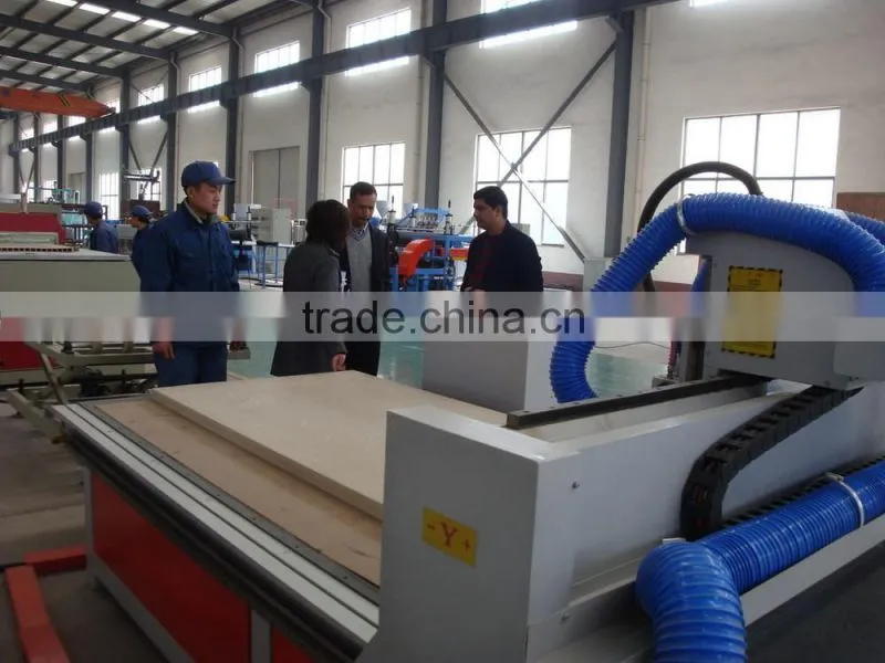 plastic wood door board production line