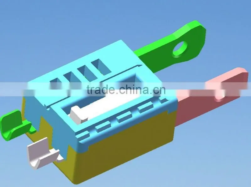 non-standard machine assembly for connector