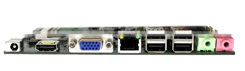 Factory price! hot selling! Intel atom D2550 fanless mini itx motherboard, atom D2550 motherboard, Desktop motherboard