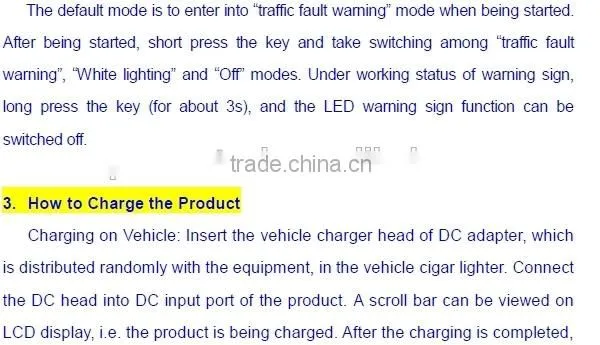 Repower mini portable car power battery 24 volt truck emergency jump starter