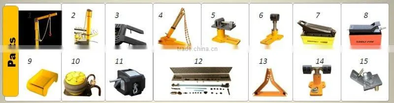 car body collison repair machine , car align bench