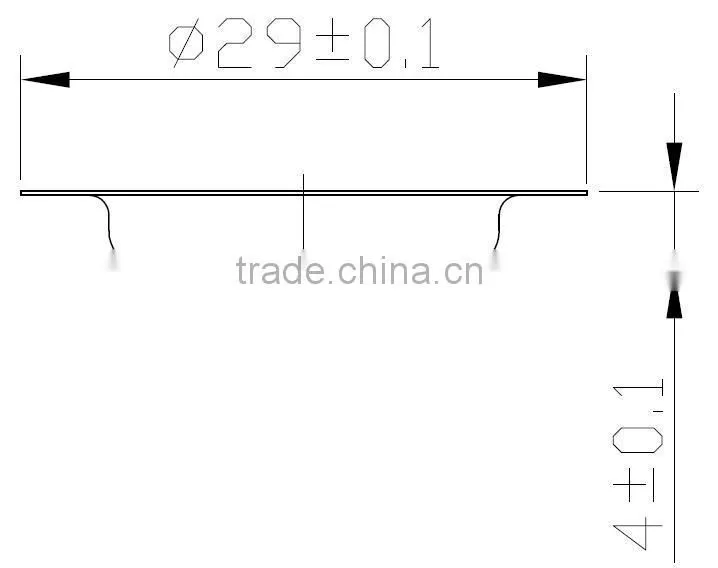 weld diaphragm for TSB 5 ton load cell GB-03