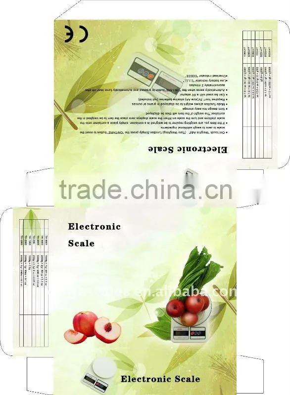 Long life digital kitchen scale