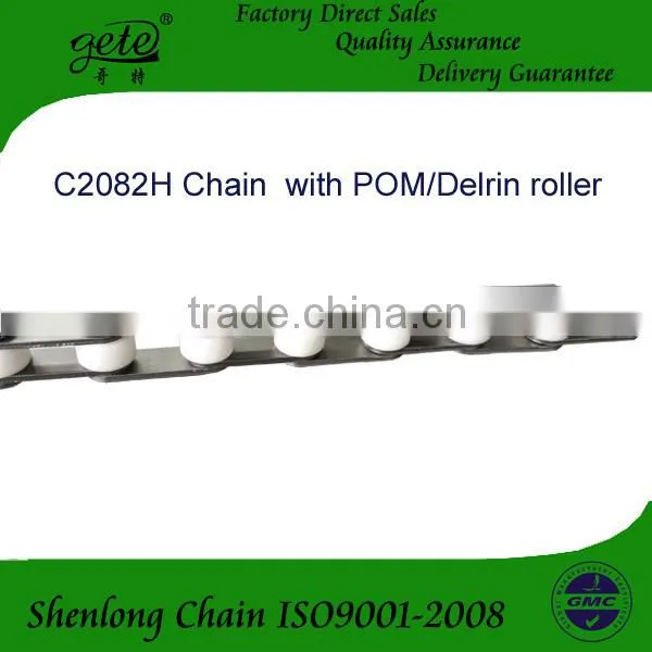 double pitch roller chain with derin/POM roller--C2082H F11