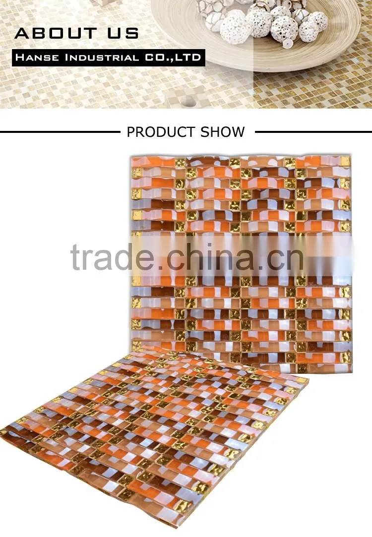 GT002 mirror tiles kitchen,moroccan mosaic tile,glass mosaic production line