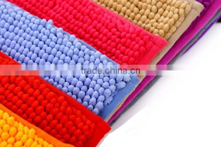 Luxury Bathroom soft microfiber non-slip bath rug