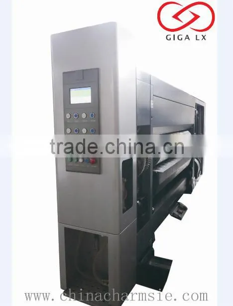 GIGA LX-608CN Full Computerized High Speed Flexo Carton Box Making Machine Online with Folder Gluer