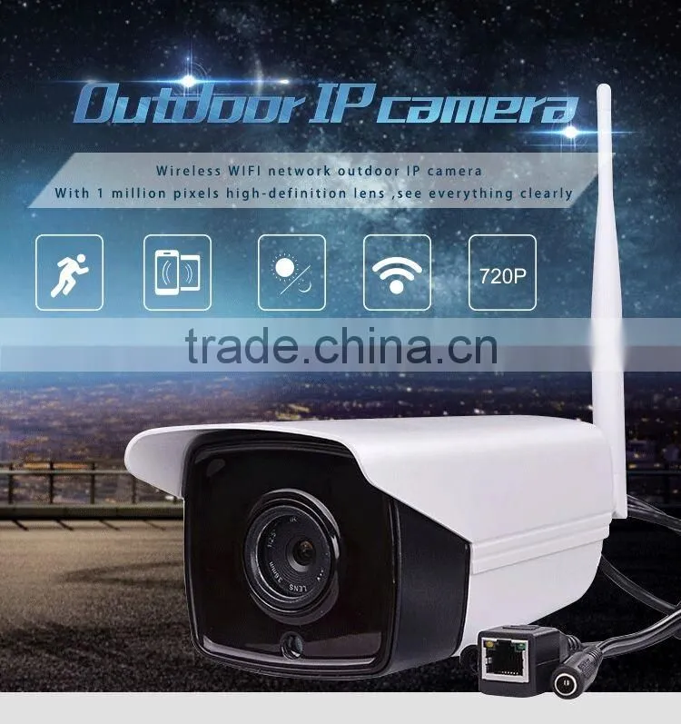 Newest Outdoor waterproof wireless IP camera ,HD Waterproof IP camera