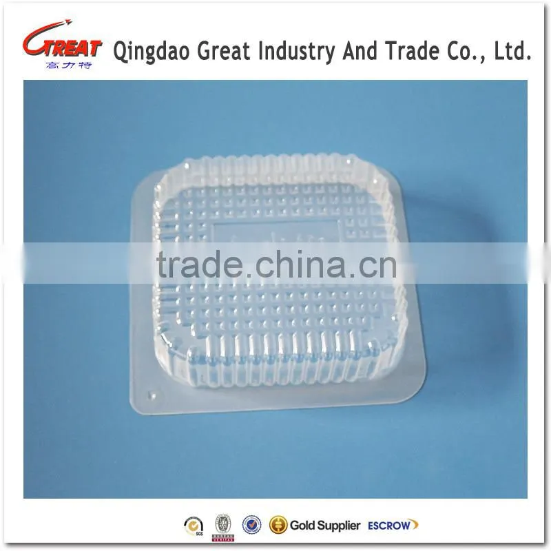 PP White Material Plastic Food Tray