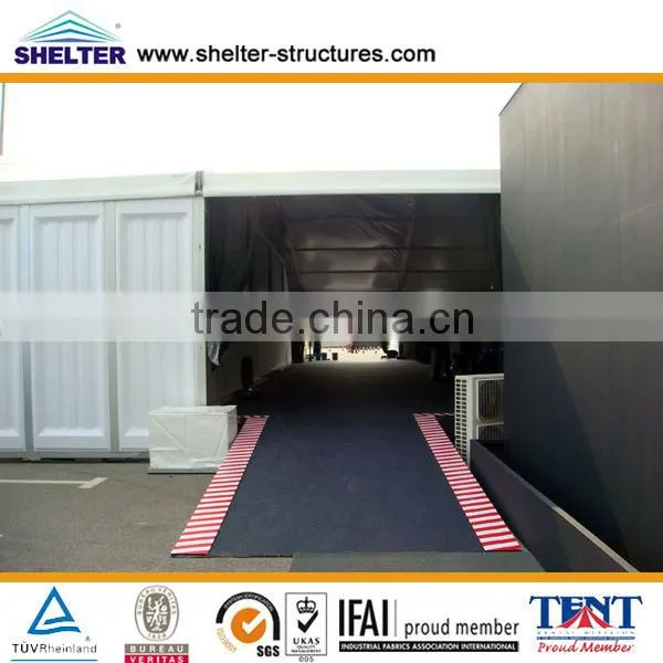 20x35m Solid Glass Wall Marquee Tent