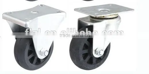 refrigerator glass door with wheels Chest Freezer Wheels freezer on wheels Plastic Metal Flat Plate 50mm Fixed Type Rigid Caste