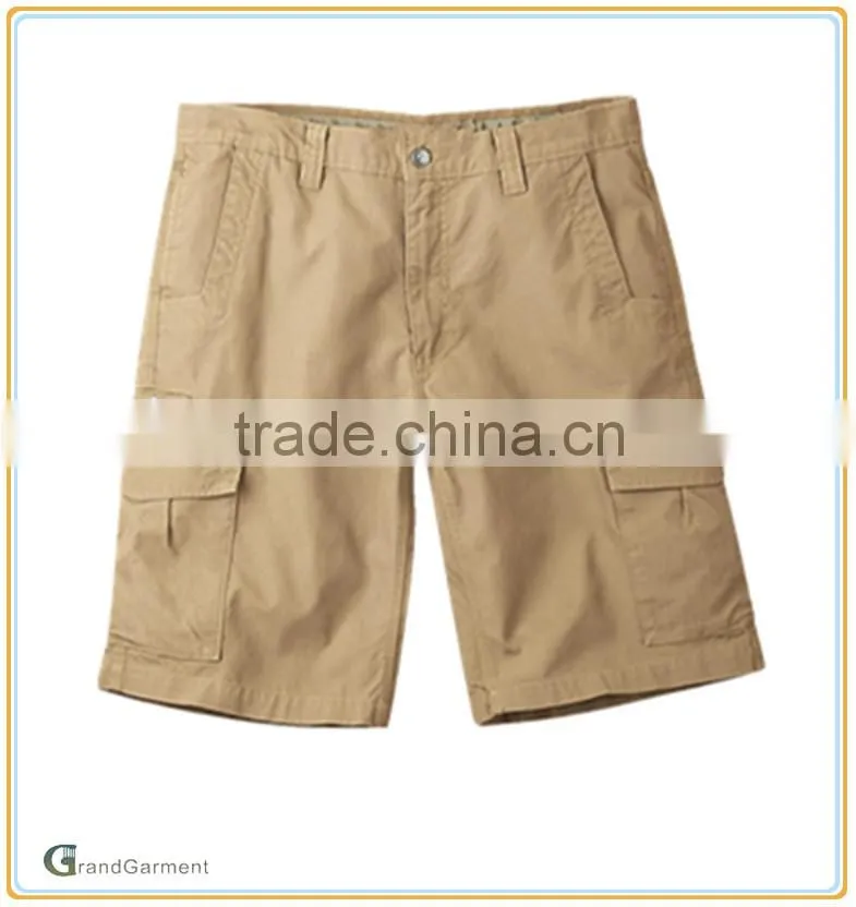 Cargo Style Mens Cotton Capri Pants