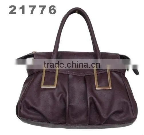 Large square rings tote bags 2012 newest fashion handbag