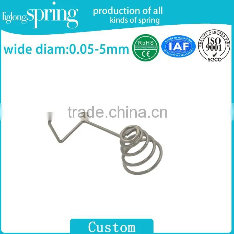 Small pcb contact spring