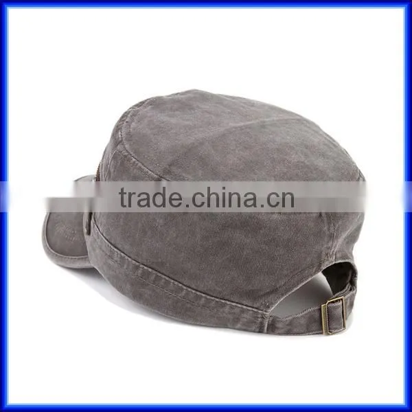 Hot custom jean cotton military cap wholesale for men