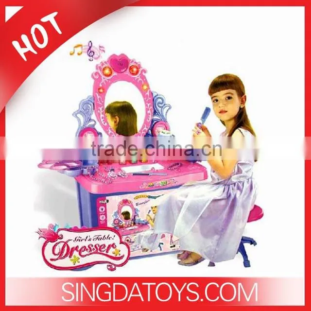 HOT Sale!Girls' baby Dresser Table toy,Makeup dresser .Baby Set Toys