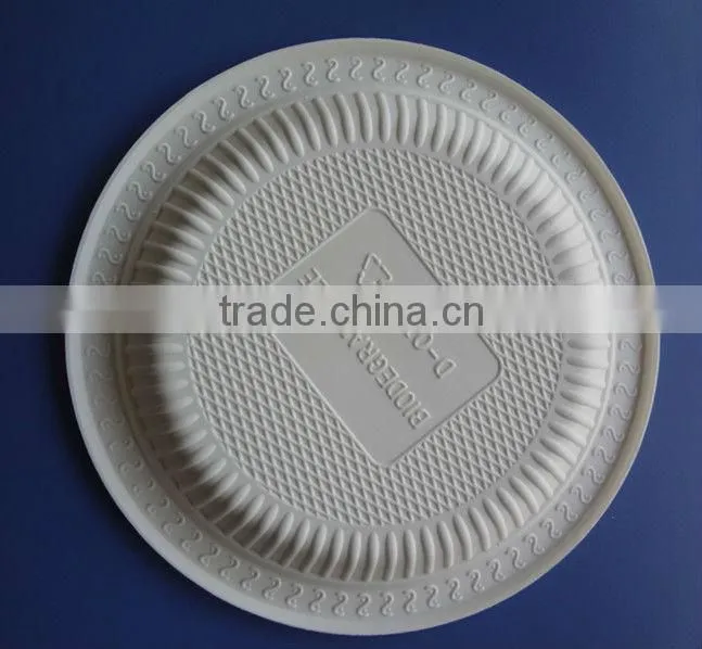 7 inch biodegradable disposable dinner plates-biodegradable food container