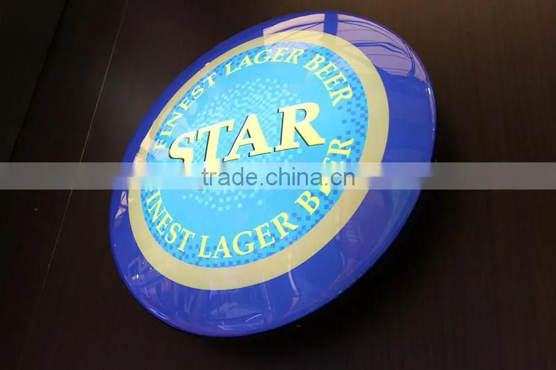 Outdoor Led Backlit Circular Light Box