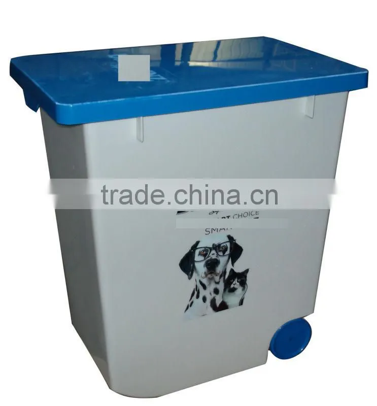 2015 High Quality Plastic Pet Food Container/dog food bin /pet food storage container