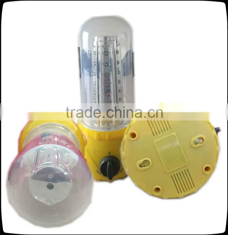 hand crack Solar panel rechargeable led camping light led camping lantern