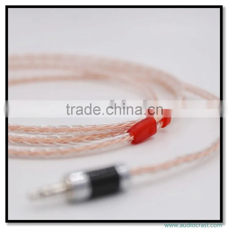 OEM Upgrade Silver Audio Cable For SE315 SE215 SE535 earphones headset