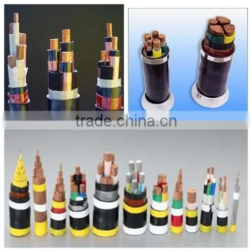 MYJV22 XLPE insulated steel tape armored PVC sheathed power cable for coal mine