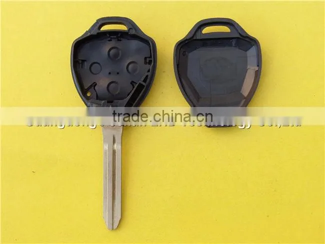 Uncut TOY43 blade 3 buttons remote key fob for Toyota Camry car key