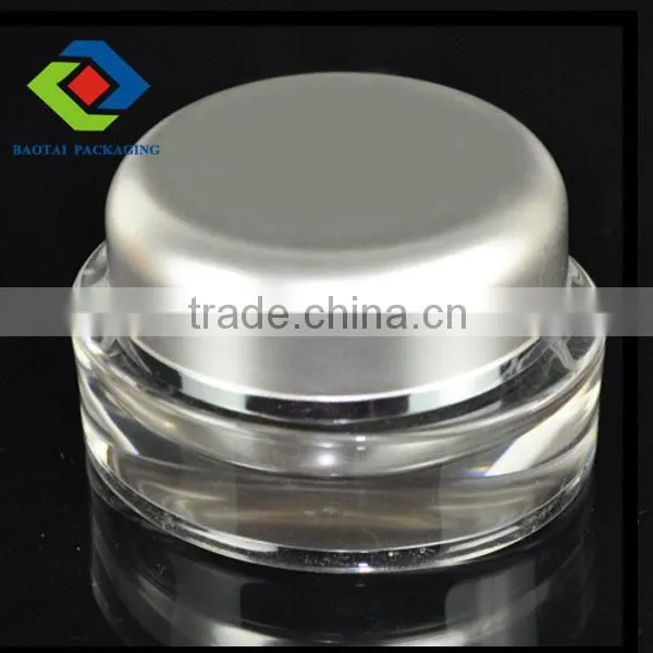 30gm Clear Printing Oval Round Plastic Cream Jars,Night Jar