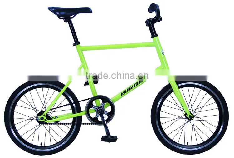 20 inch single speed fixed gear bike good looking girl red bicycle