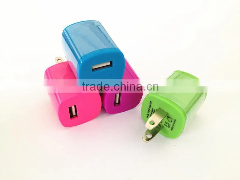 wholesale cell phone charger 5V 1A/1.5A micro USB wall charger with OEM logo for promotional