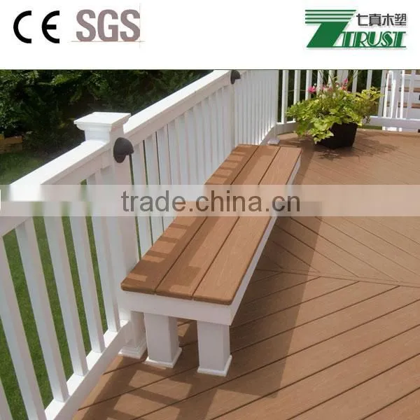 Wpc Home Decking Floor/wpc decking tile/decking wpc(140x25mm)