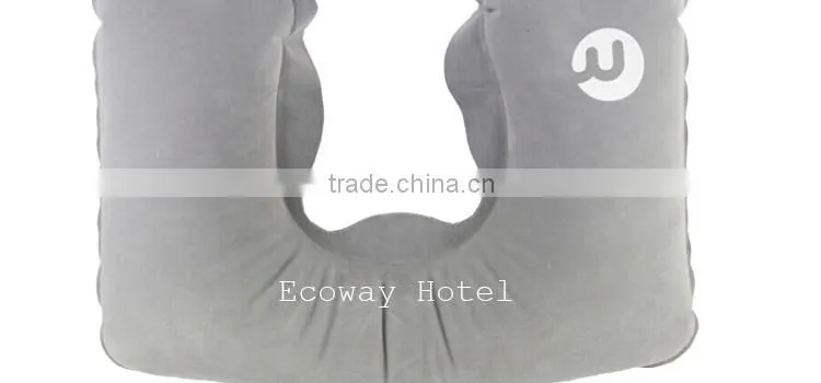 2014 hotel/beach towel travel inflatable neck pillow